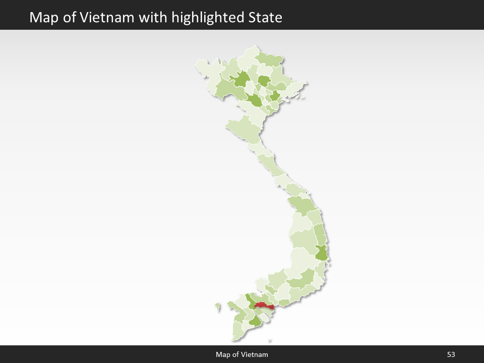 powerpoint map vietnam