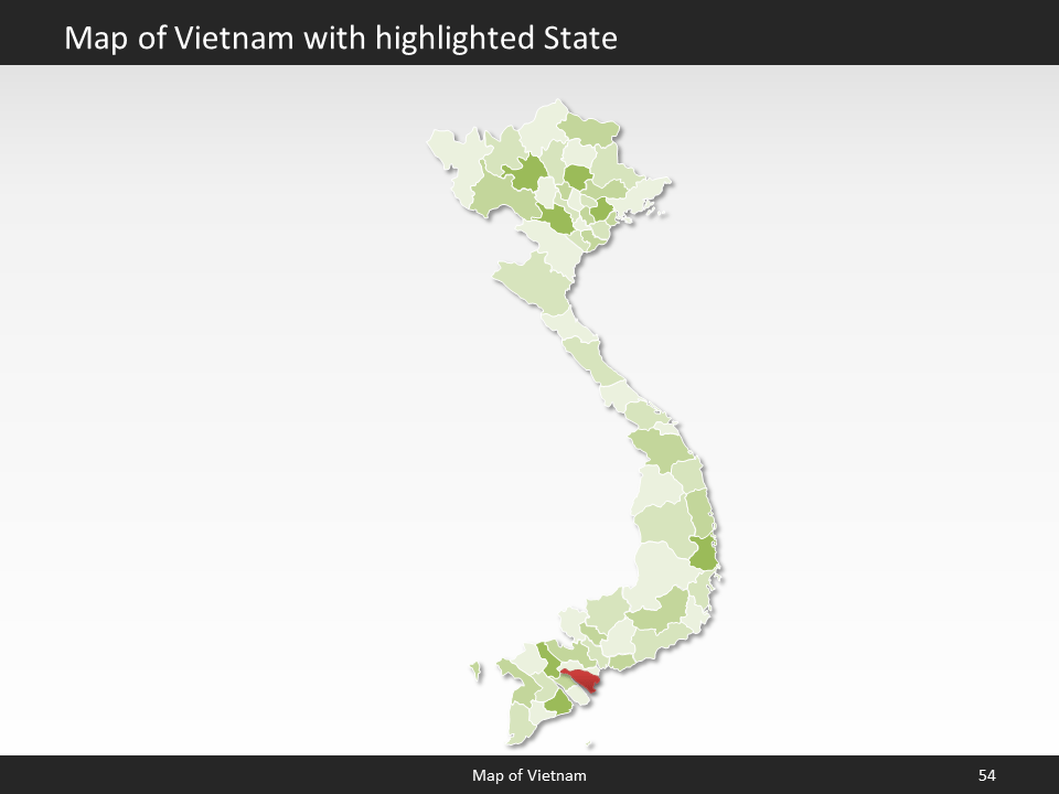 powerpoint map vietnam