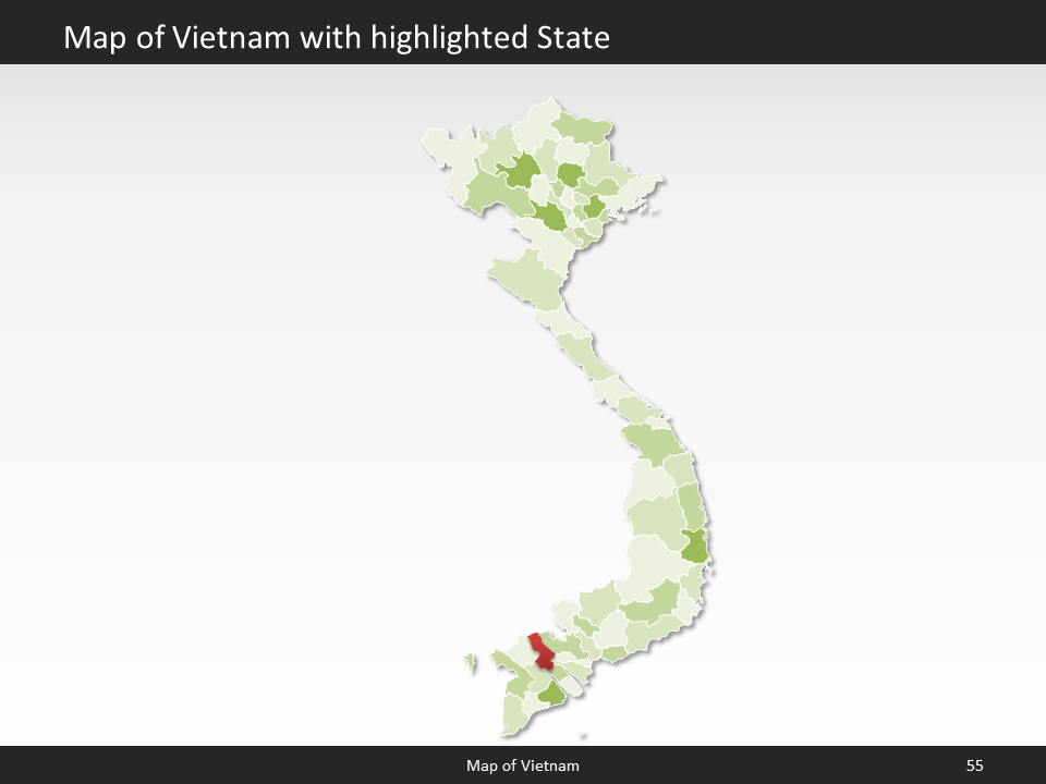 powerpoint map vietnam