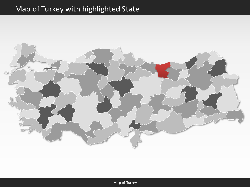 powerpoint map turkey