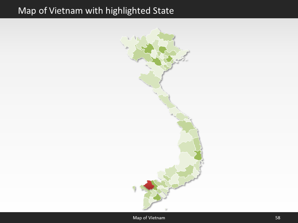 powerpoint map vietnam