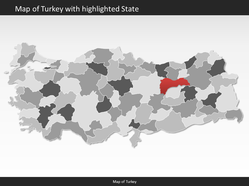 powerpoint map turkey