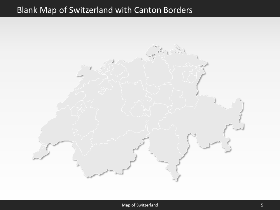 powerpoint map switzerland