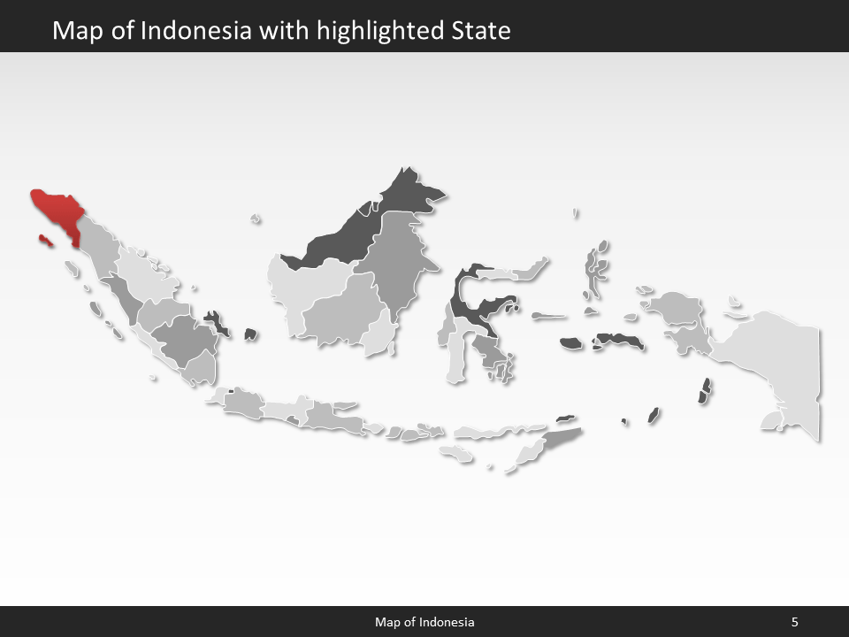 powerpoint map indonesia