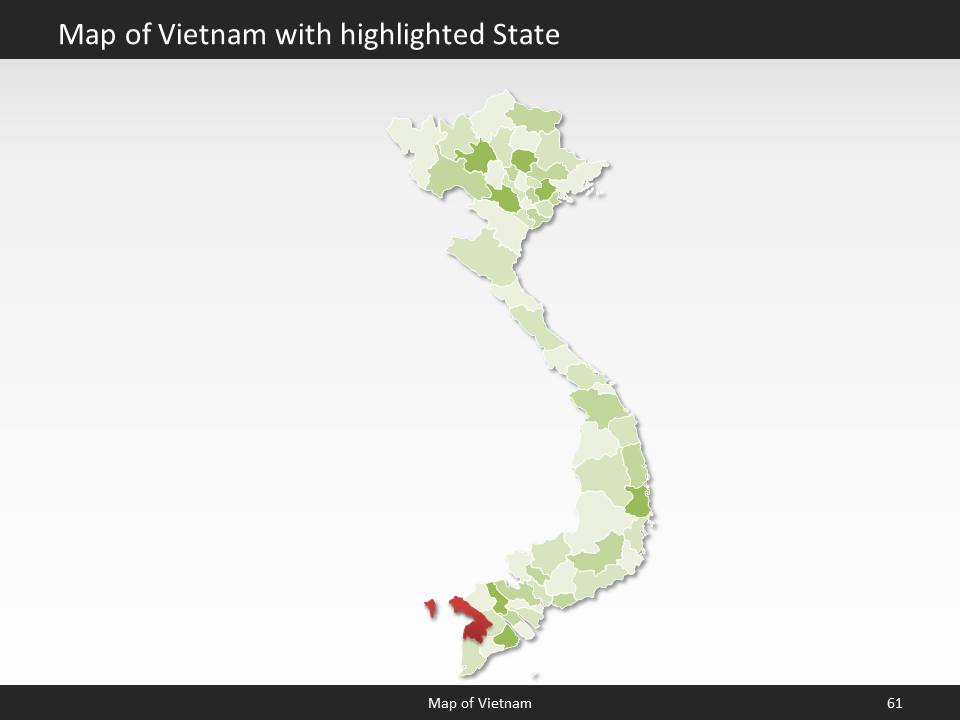 powerpoint map vietnam