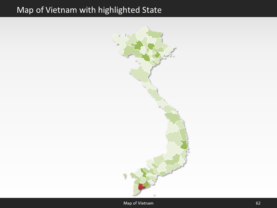 powerpoint map vietnam
