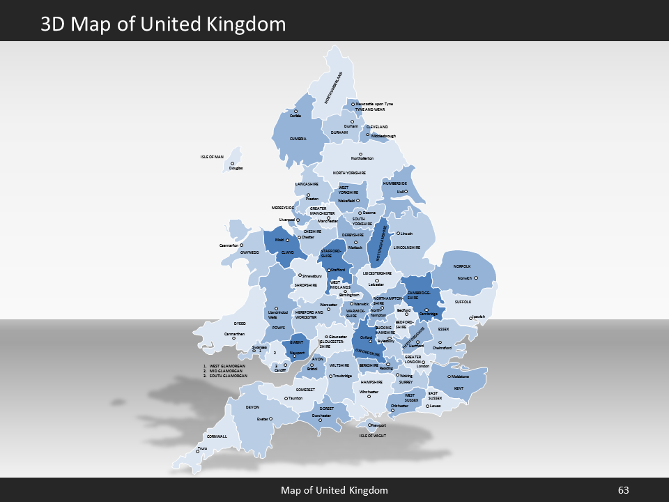 powerpoint map uk