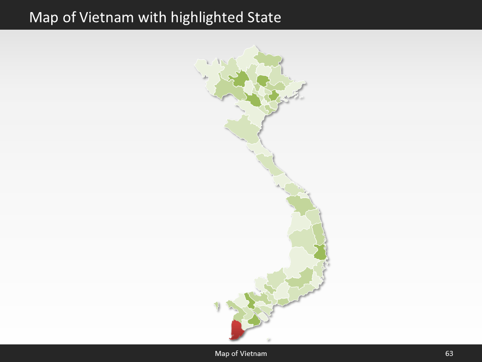 powerpoint map vietnam