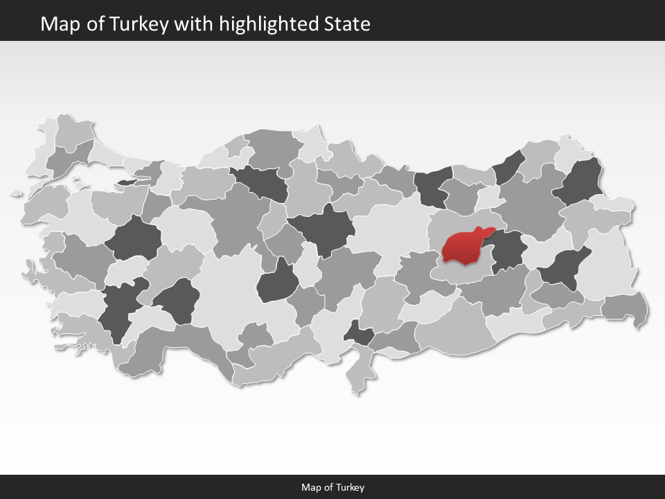 powerpoint map turkey