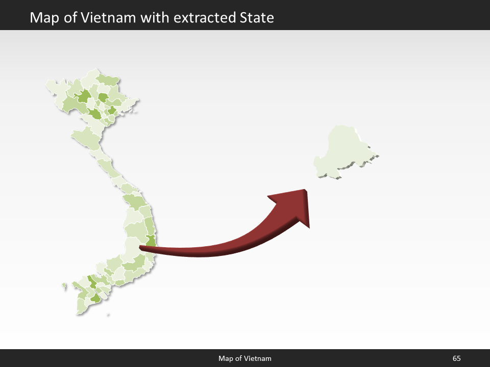 powerpoint map vietnam