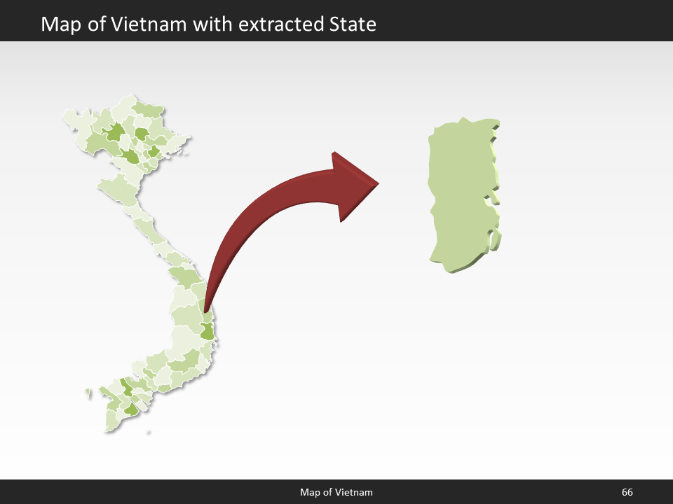 powerpoint map vietnam