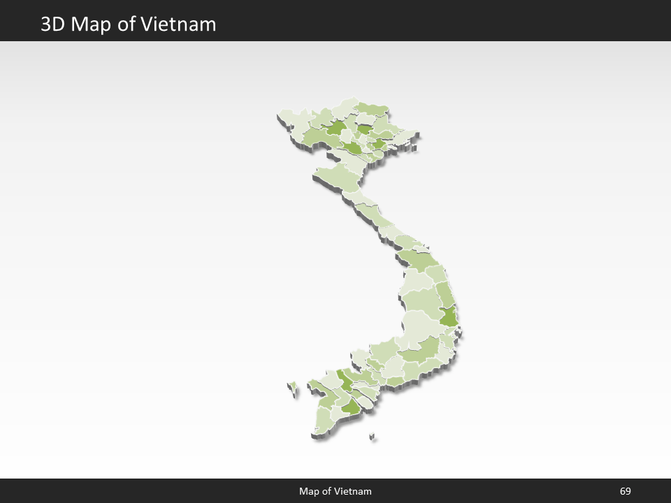 powerpoint map vietnam