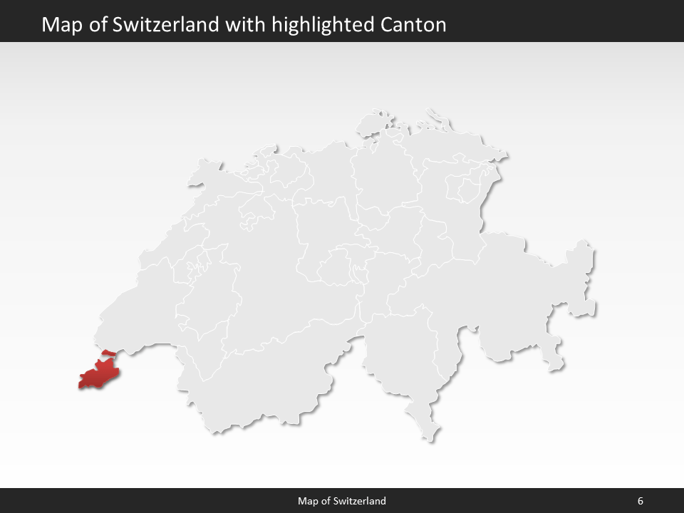 powerpoint map switzerland