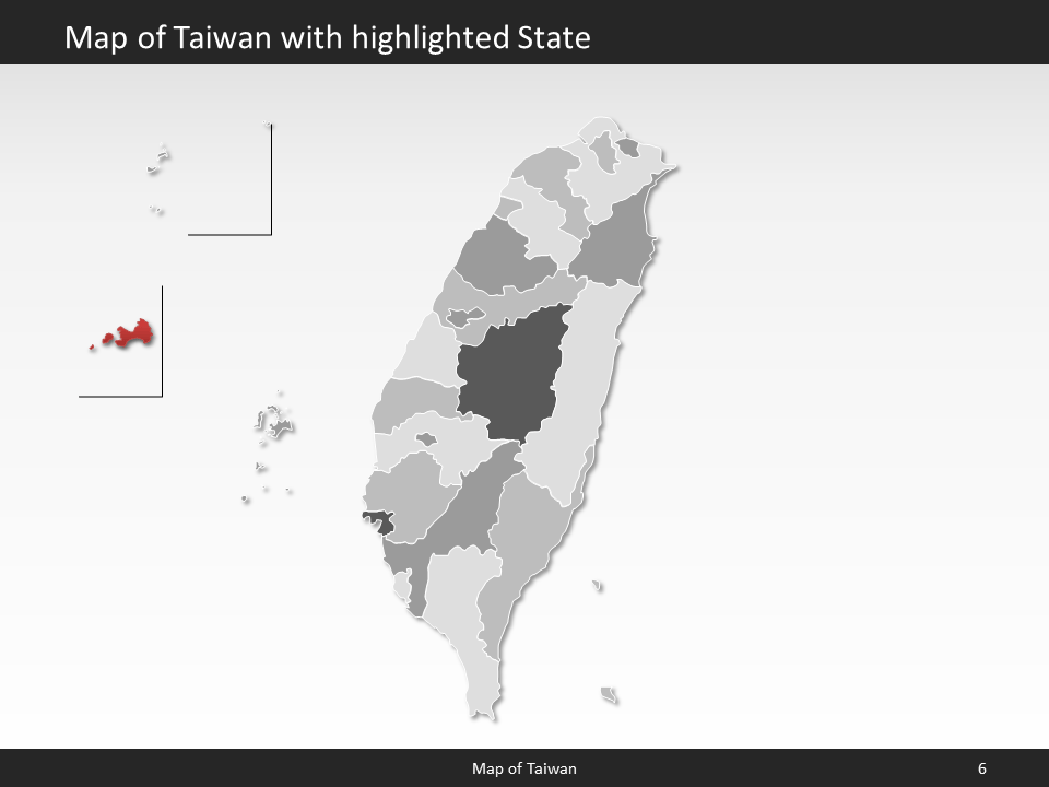 powerpoint map taiwan