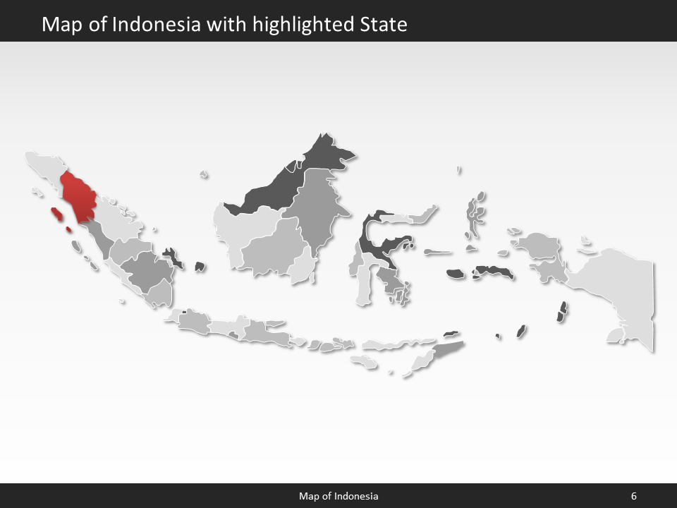 powerpoint map indonesia