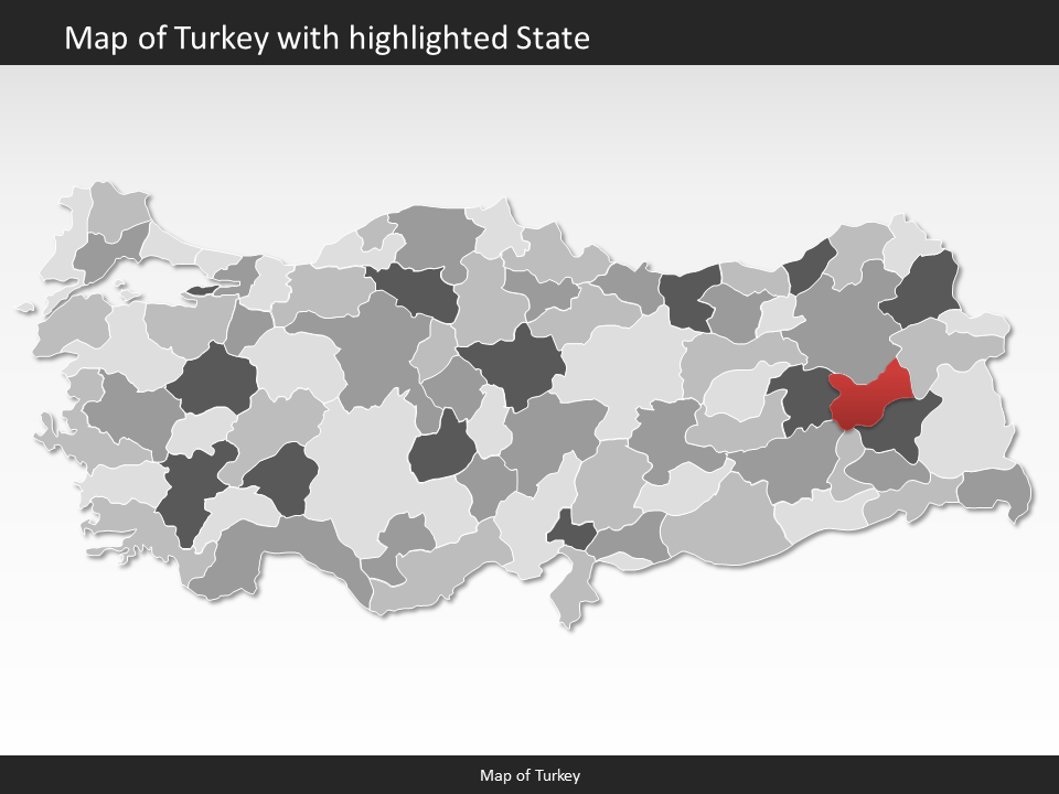 powerpoint map turkey