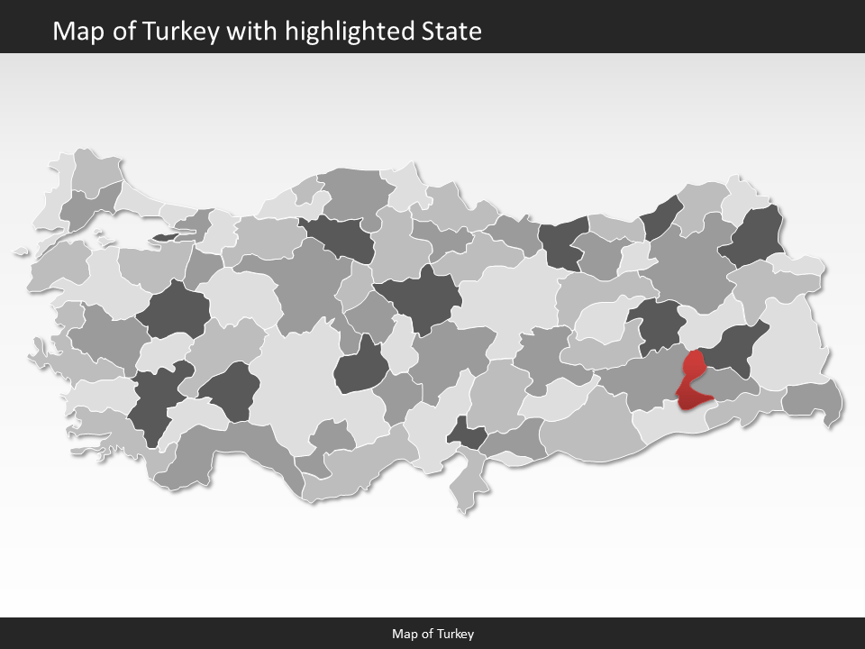powerpoint map turkey