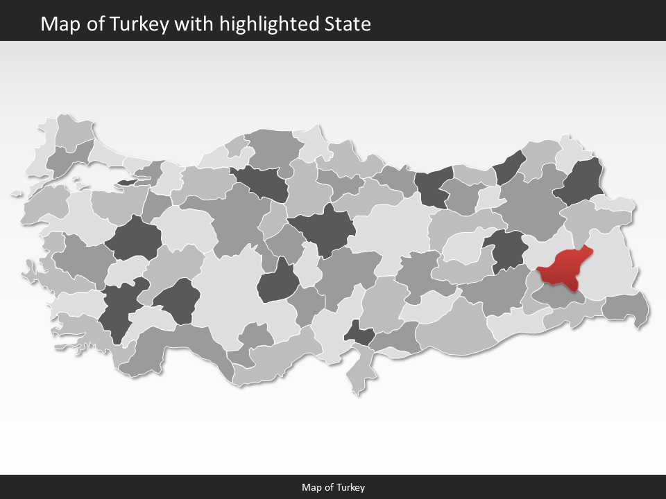 powerpoint map turkey