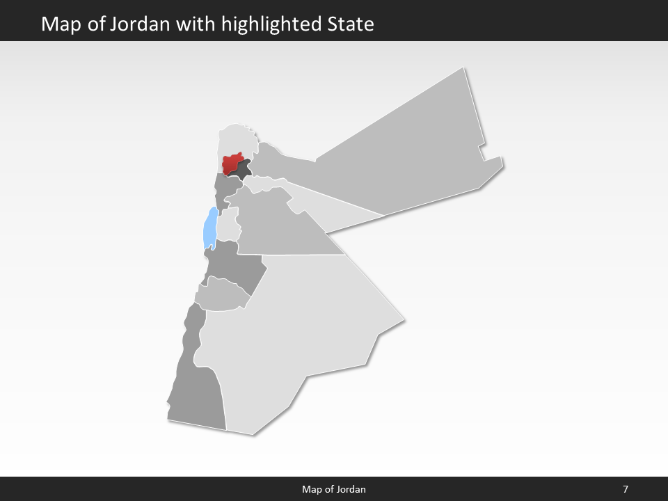 powerpoint map jordan