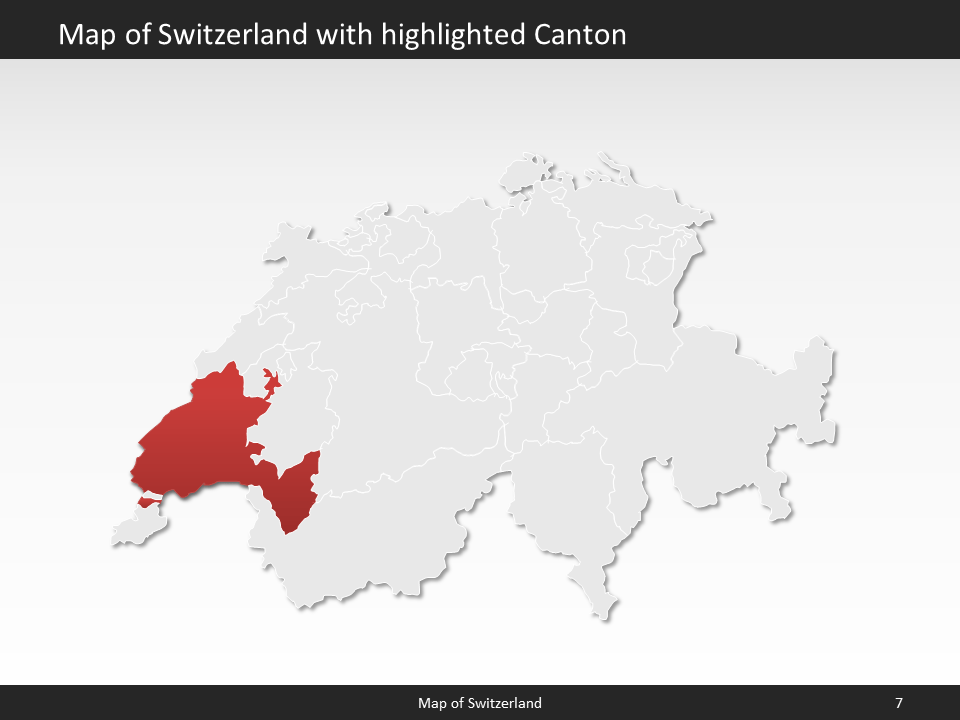 powerpoint map switzerland