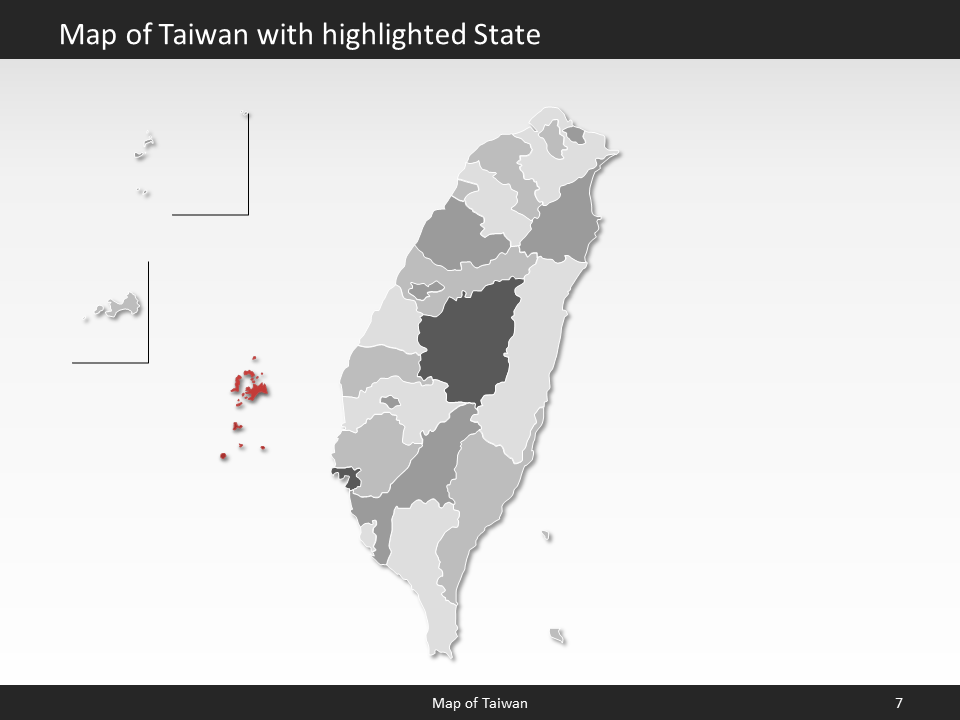 powerpoint map taiwan