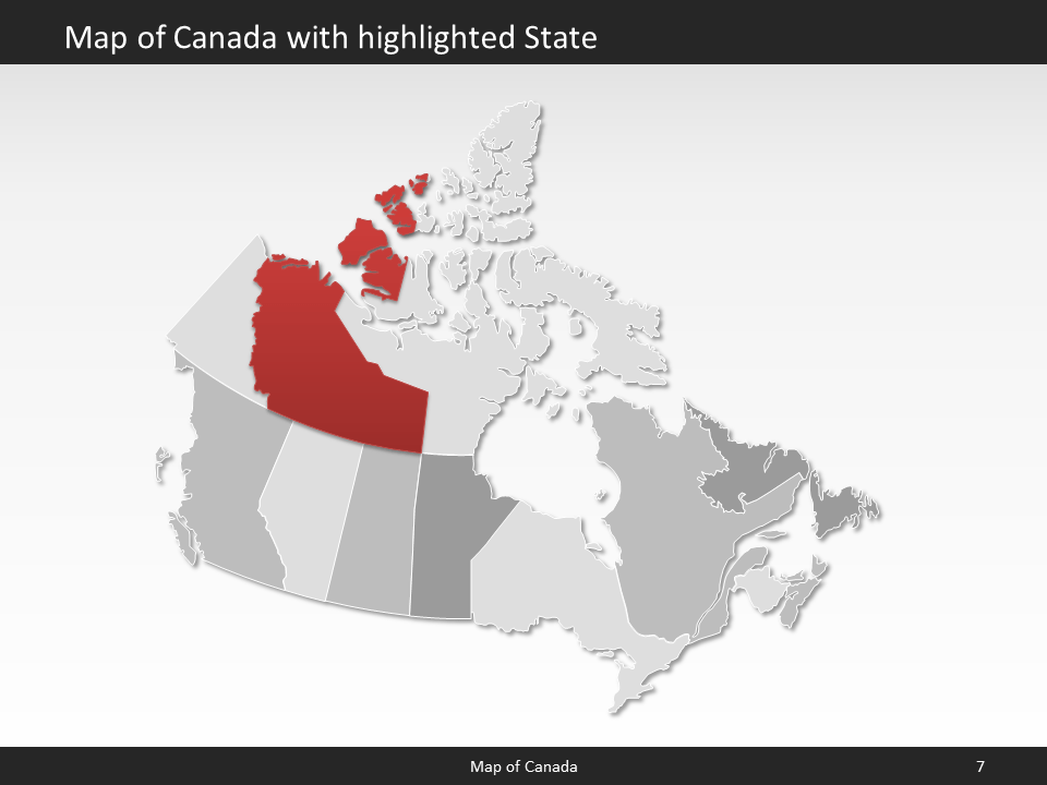 powerpoint map canada