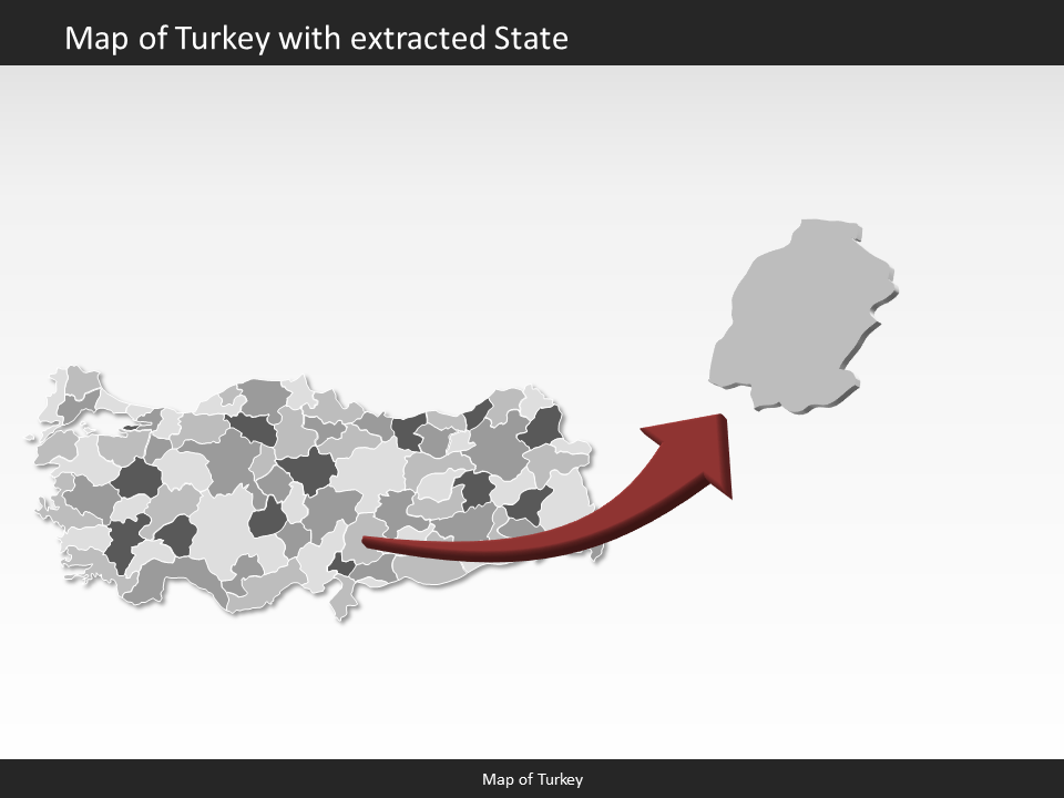 powerpoint map turkey