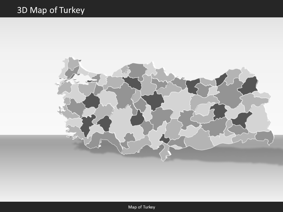 powerpoint map turkey