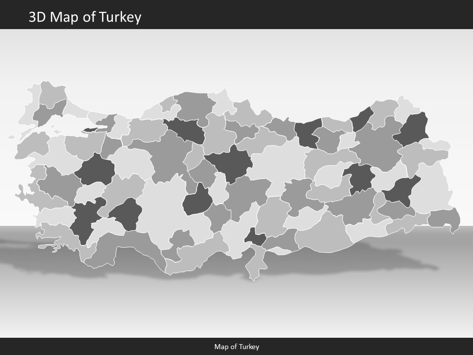powerpoint map turkey