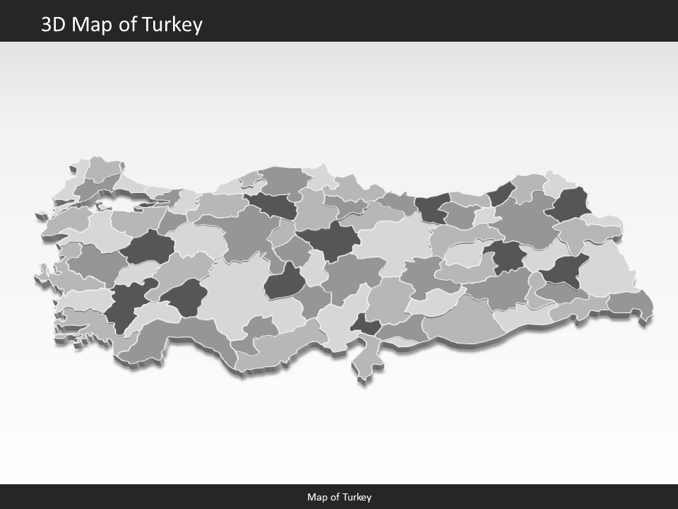 powerpoint map turkey