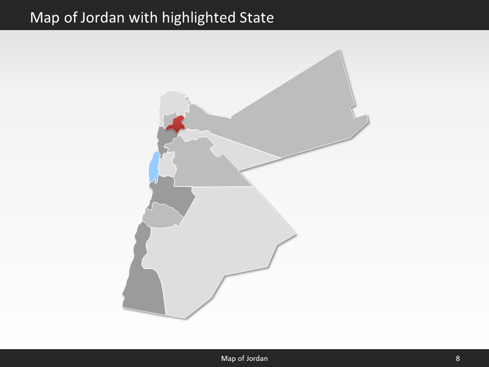 powerpoint map jordan
