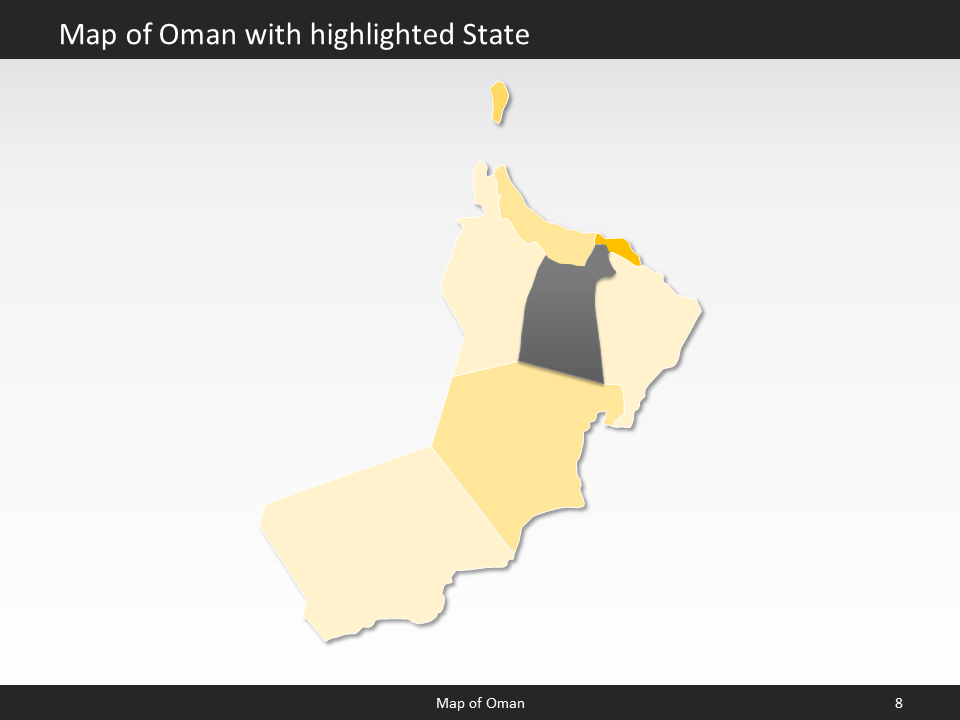 powerpoint map oman
