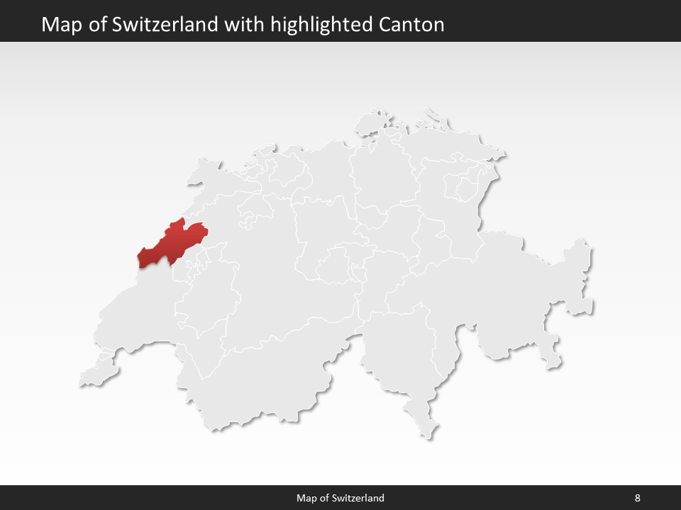 powerpoint map switzerland