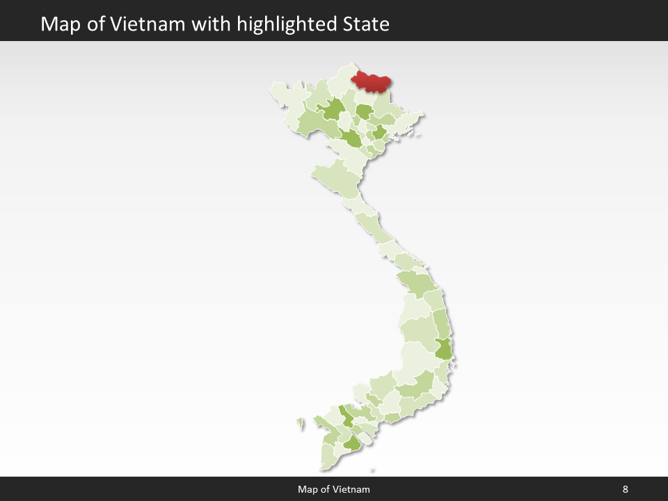 powerpoint map vietnam