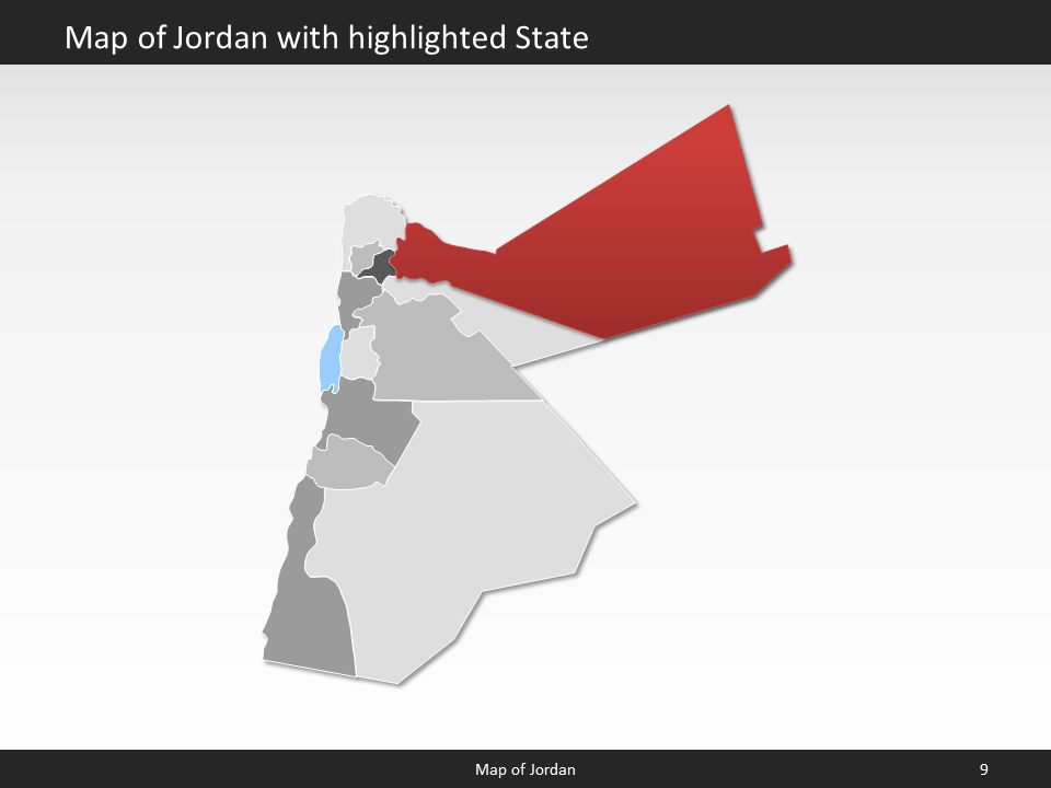 powerpoint map jordan
