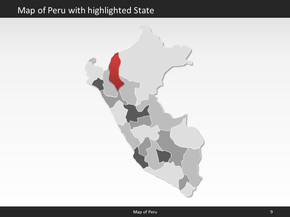 powerpoint map peru