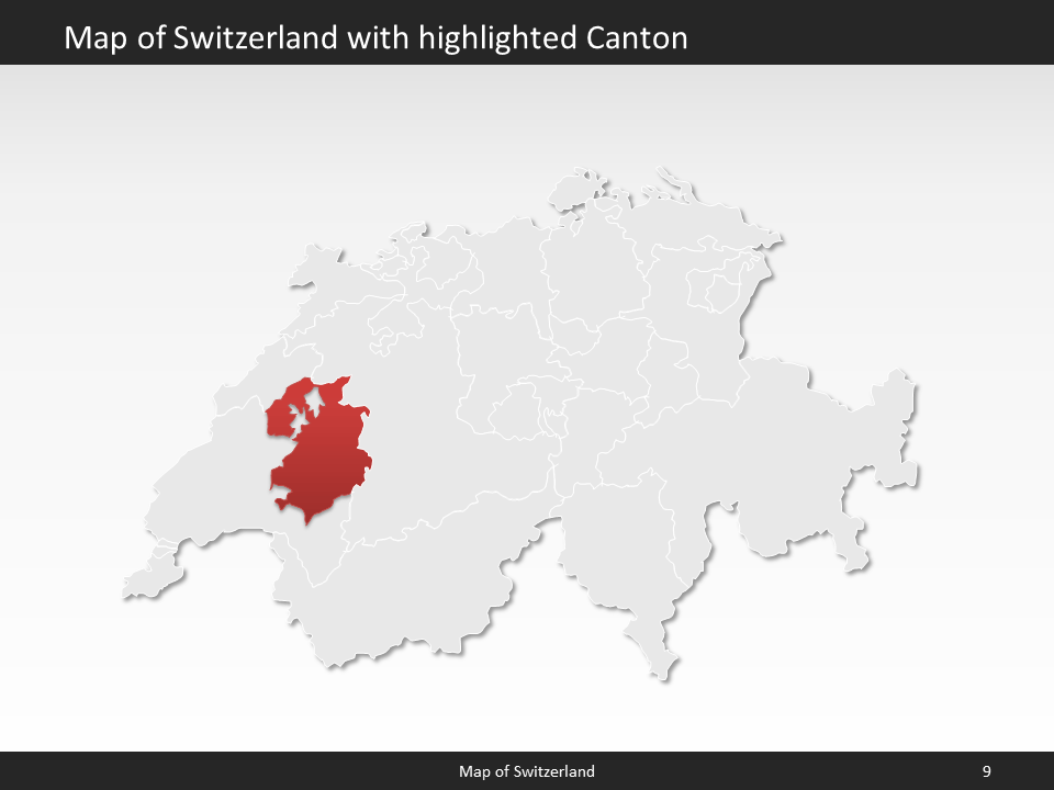 powerpoint map switzerland