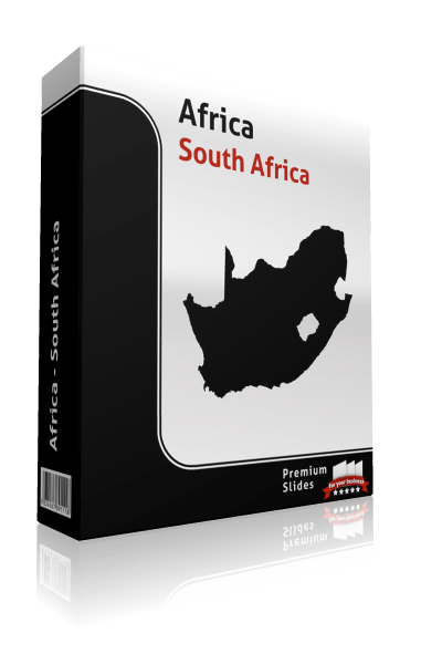 powerpoint map south africa