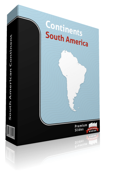 powerpoint map south america
