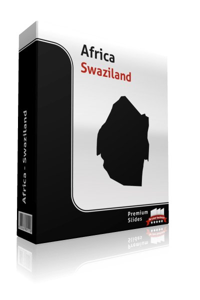 powerpoint map swaziland