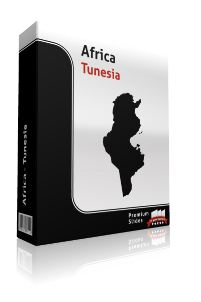 powerpoint map tunesia