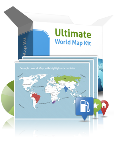 Ultimate World Map Kit