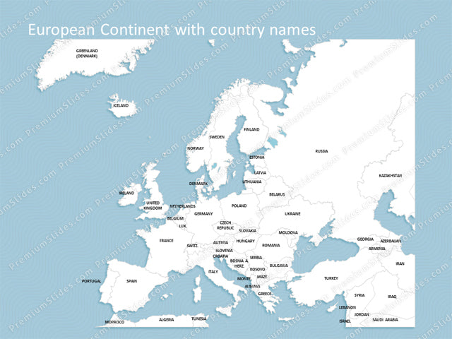 powerpoint world map