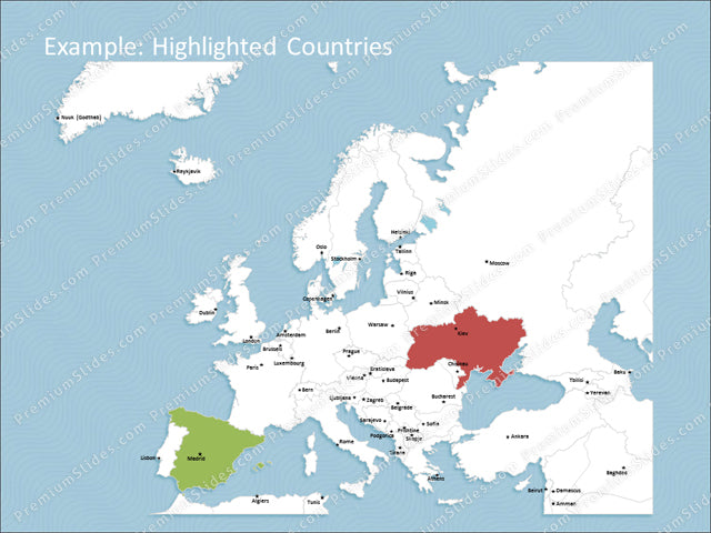powerpoint world map