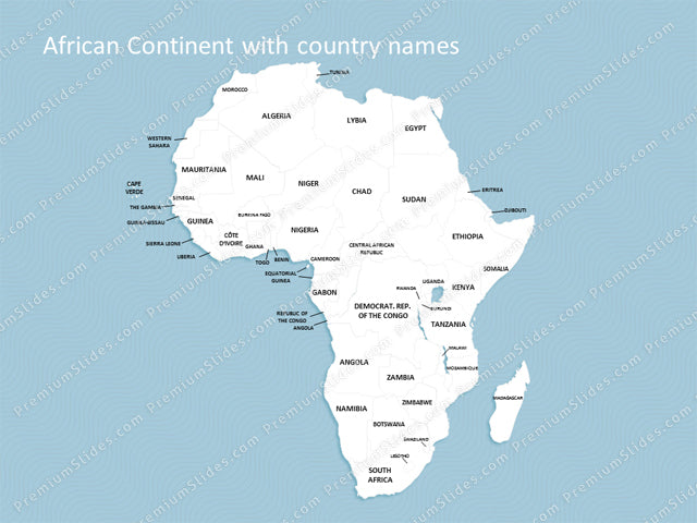 powerpoint world map
