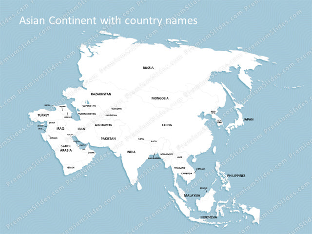 powerpoint world map