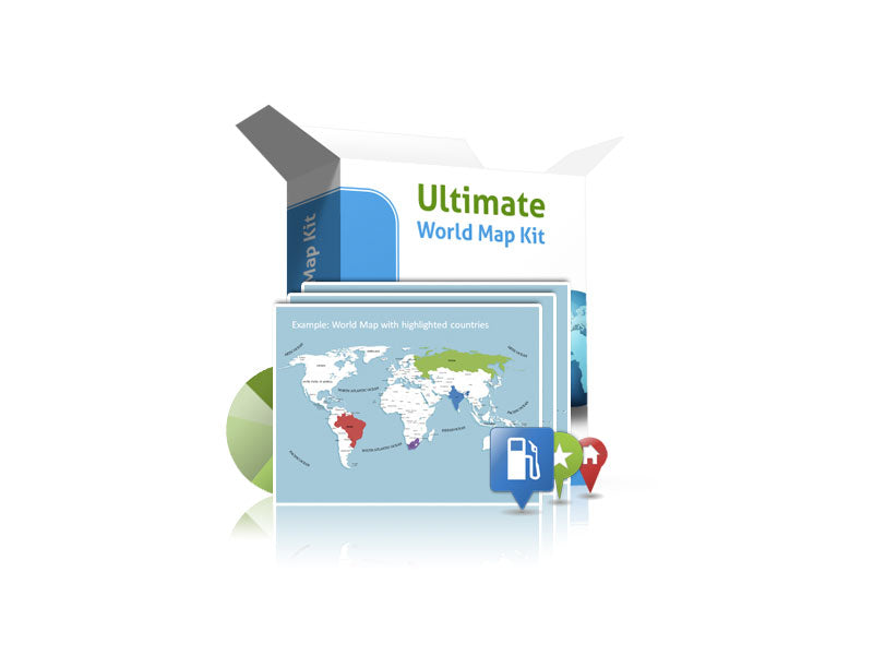 powerpoint world map