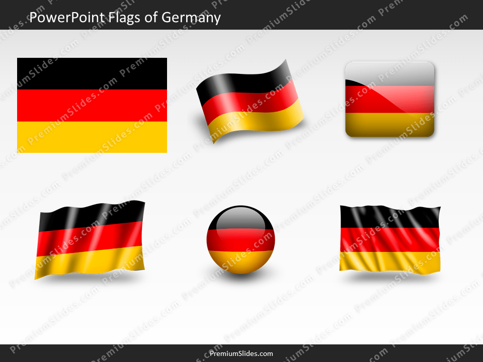 Free Germany Flag PowerPoint Template