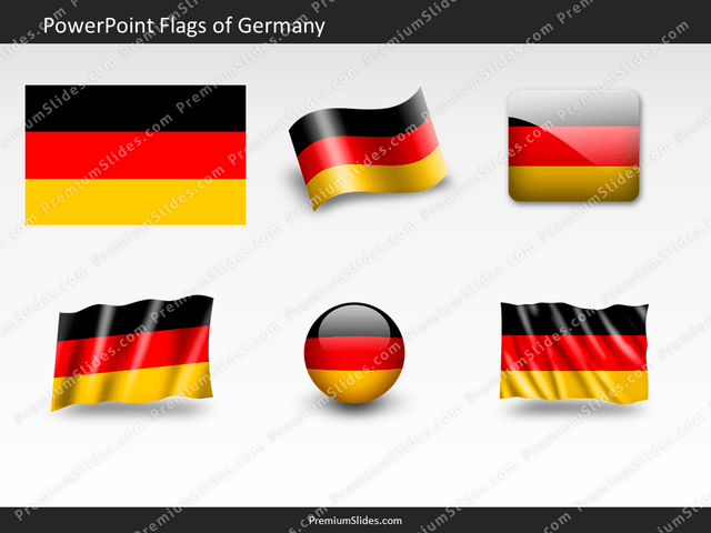 Free Germany Flag PowerPoint Template