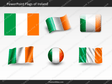 Free Ireland Flag PowerPoint Template